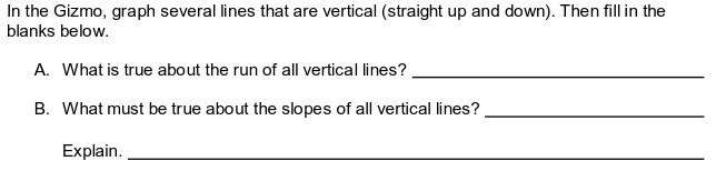 In the Gizmo, graph several lines that are