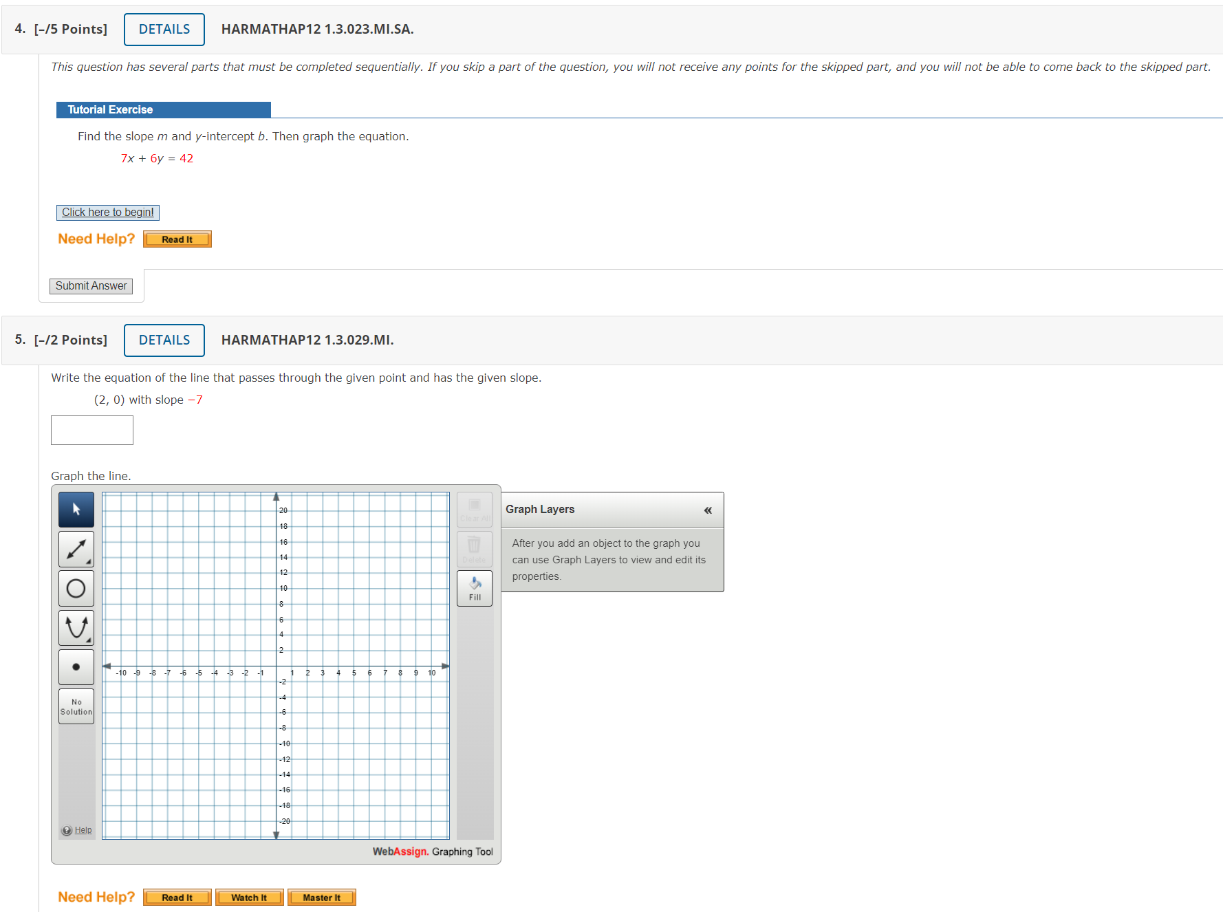 1. [-/3 Points] DETAILS HARMATHAP12 1.3.001. Find