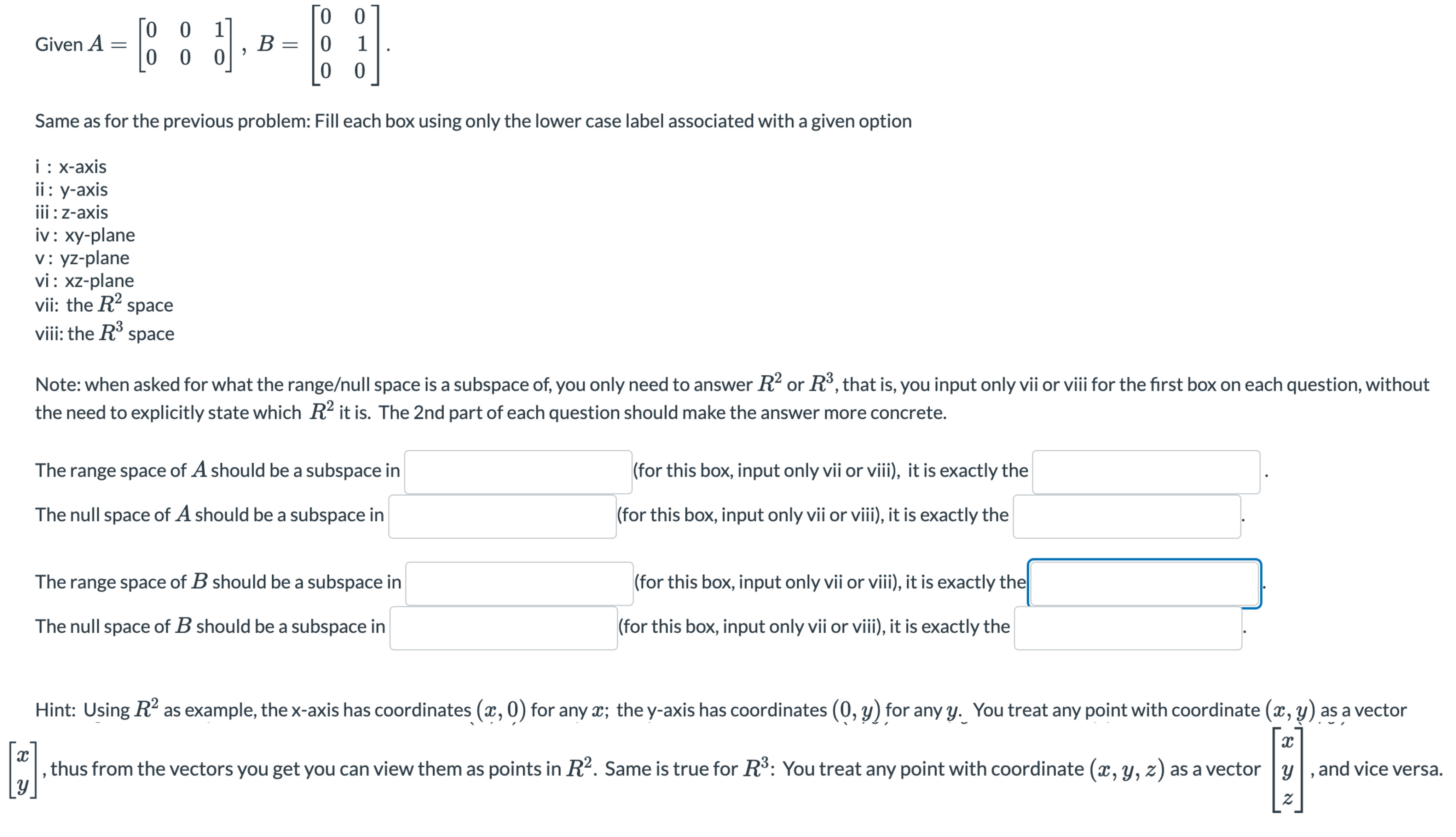 O o o' Given A = Same as for the previous