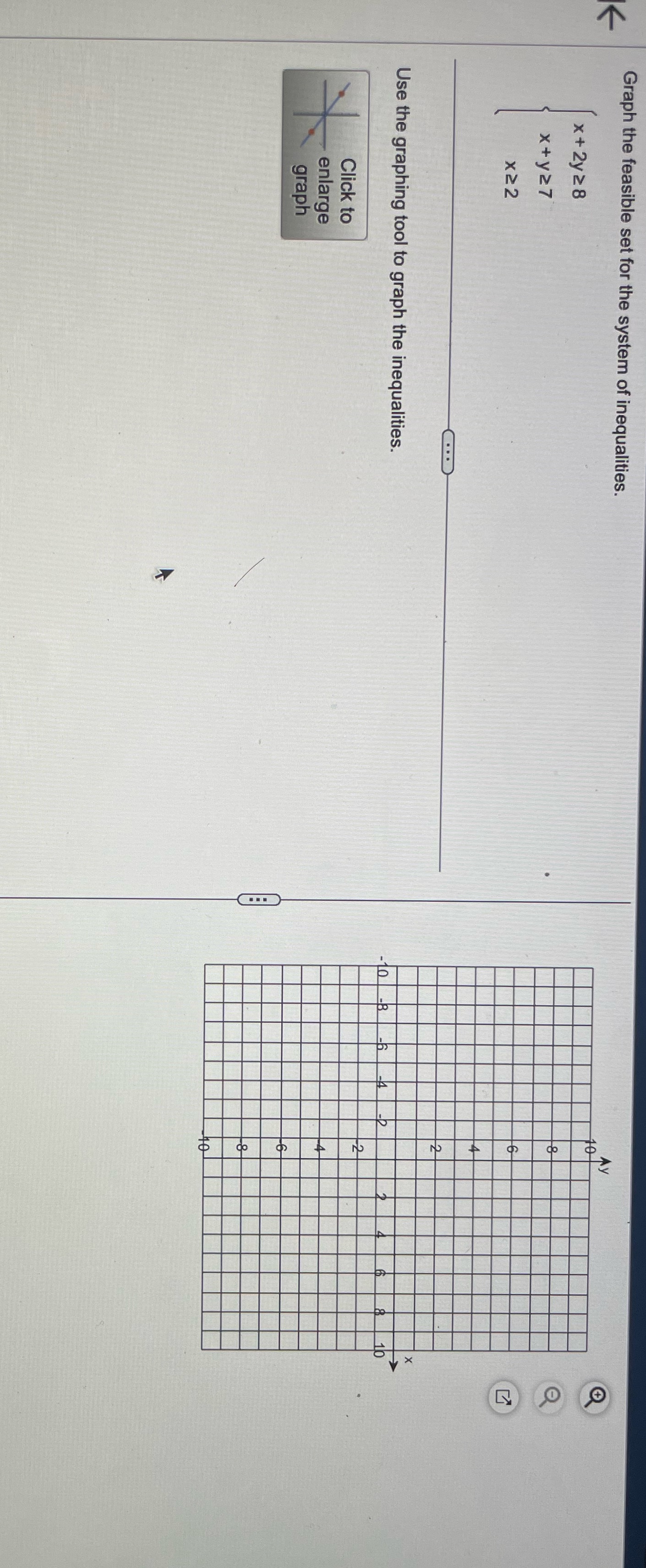 I need the Y and x Intercept points of each