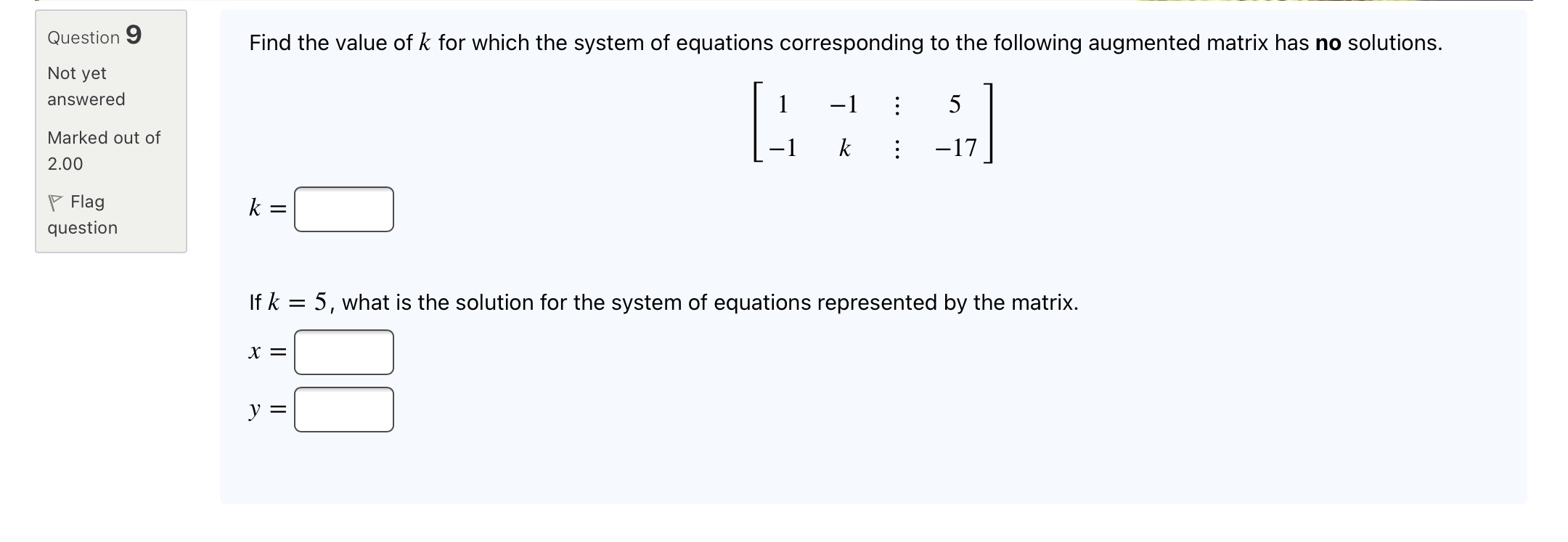 The questions are in the photos below: I would