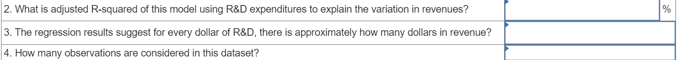 1. The adjusted R-square is associated with what