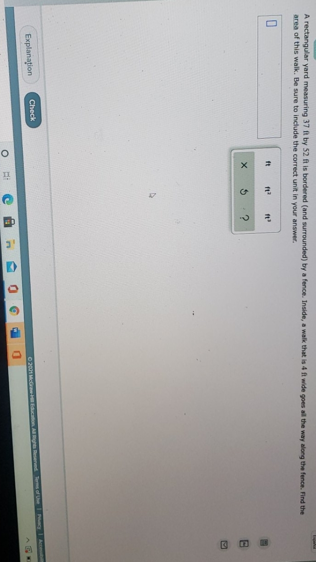 please help me with this A rectangular yard