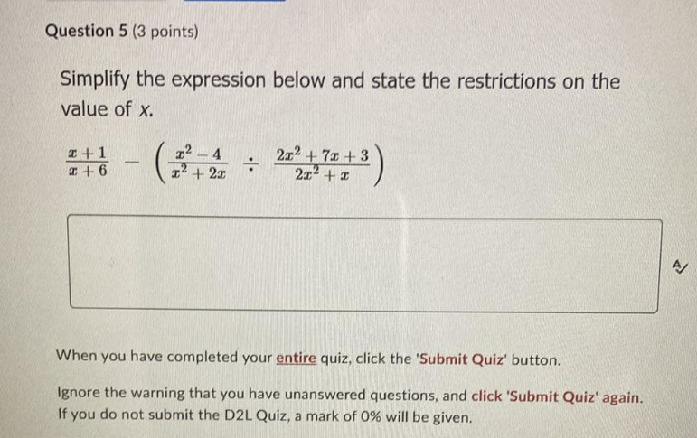 Nowt Pago Page 2 of 6 Question 2 (2 points) The