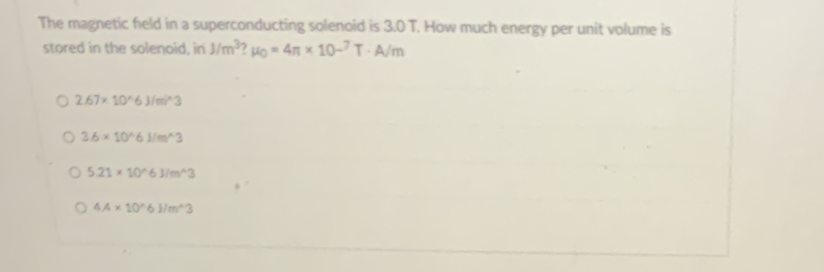18. The magnetic field in a superconducting