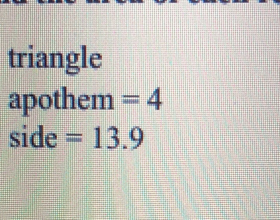 Find the area of each rectangular polygon. Round