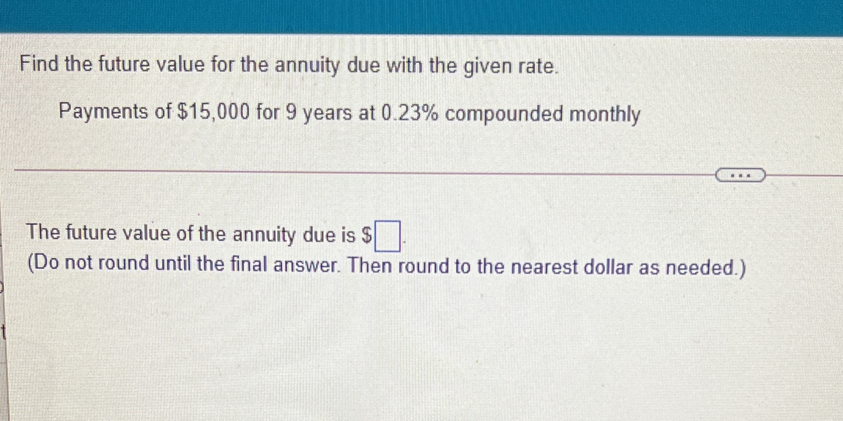 I need help with my homework Find the future