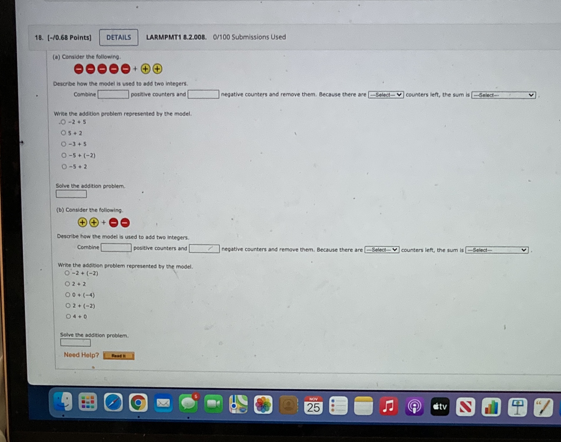 18. [-/0.68 Points] DETAILS LARMPMT1 8.2.008.