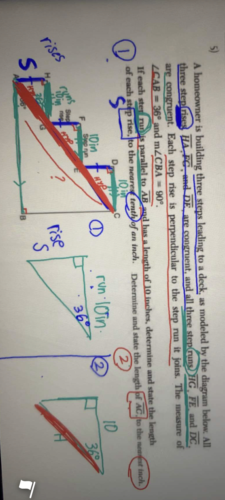 comeplete question A homeowner is building three