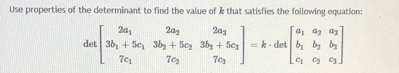 Please show clear work Use properties of the