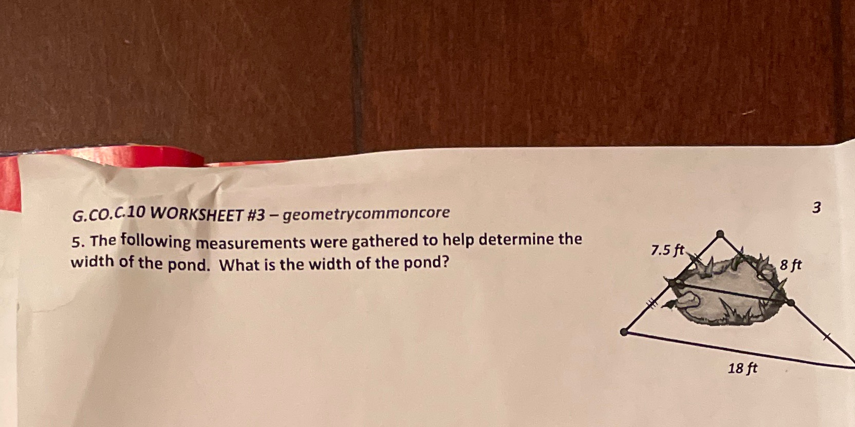 G.CO.C.10 WORKSHEET #3 - geometrycommoncore 3 5.