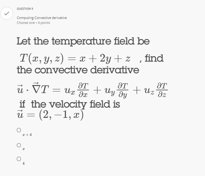 QUESTION 6 Converting from rectangular Coordinate