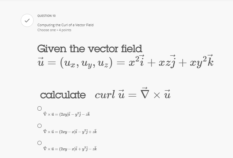 QUESTION 6 Converting from rectangular Coordinate