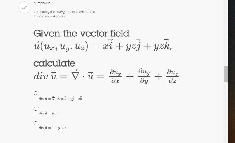 QUESTION 6 Converting from rectangular Coordinate