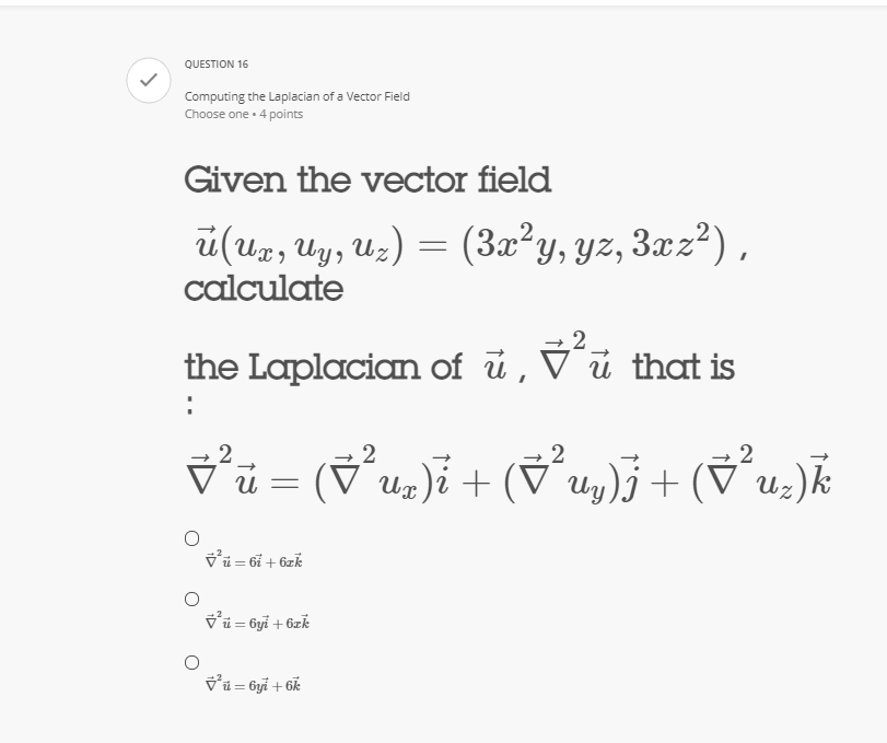 QUESTION 6 Converting from rectangular Coordinate