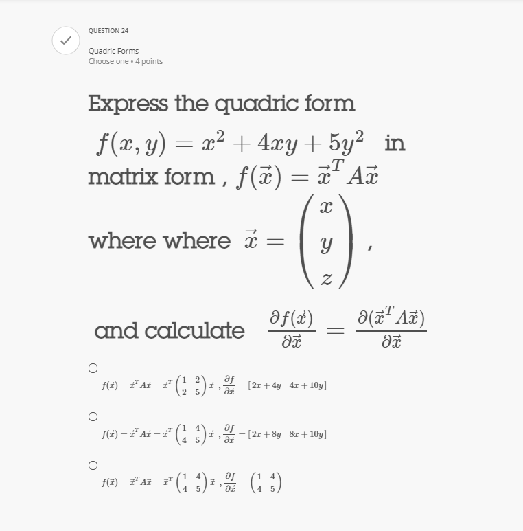 QUESTION 6 Converting from rectangular Coordinate