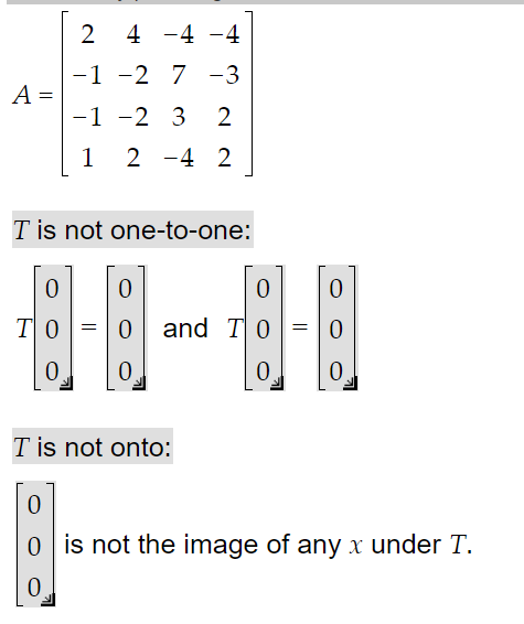 Suppose T :? 4 ?? 4 is the transformation induced