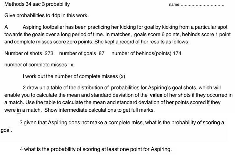 Methods 34 sac 3 probability NEME.