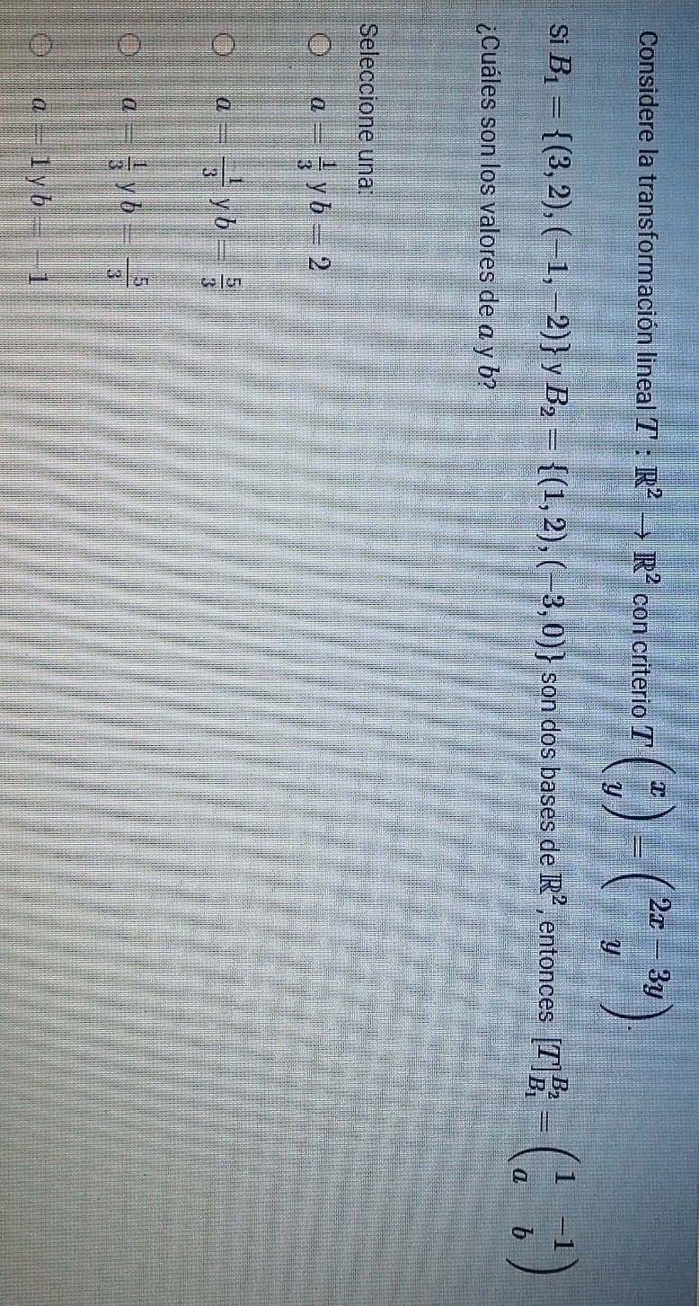 1. Consider the linear transformation T: R2 ? R2