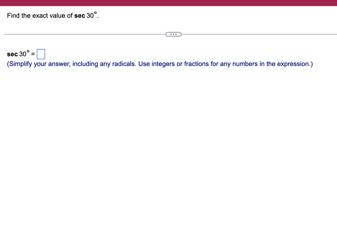 Sketch a unit circle and mark the points