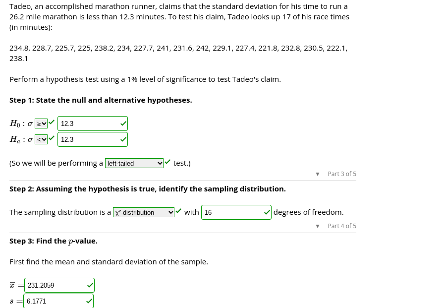 Tadeo, an accomplished marathon runner, claims