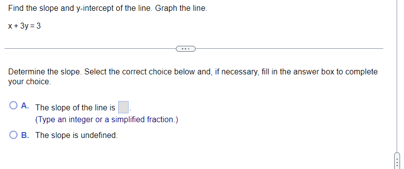Find an equation for the line with the given