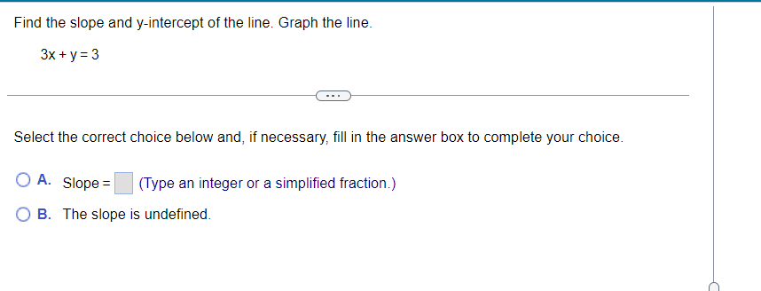 Find an equation for the line with the given