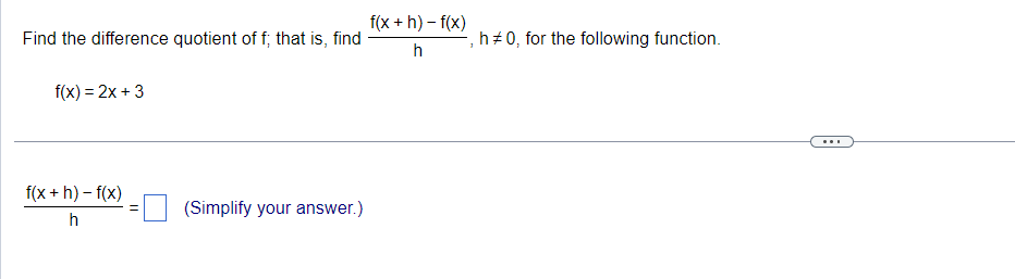Find an equation for the line with the given
