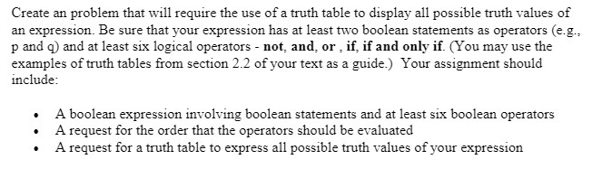 Create an problem that will require the use of a