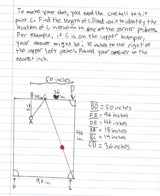 My question is below: To make your shot, you need