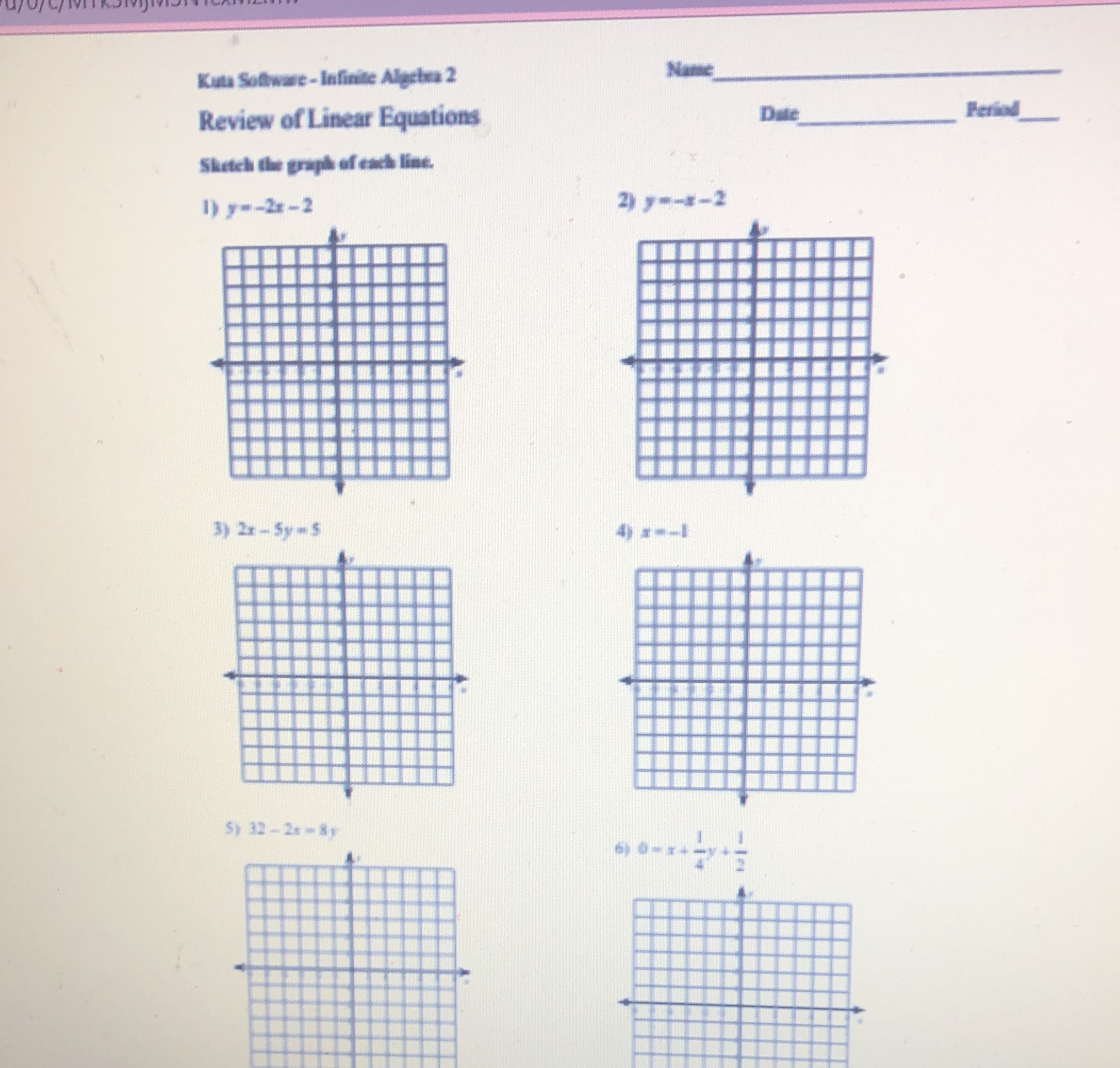 Kuta Software - Infinite Alachua 2 Nainc. Review