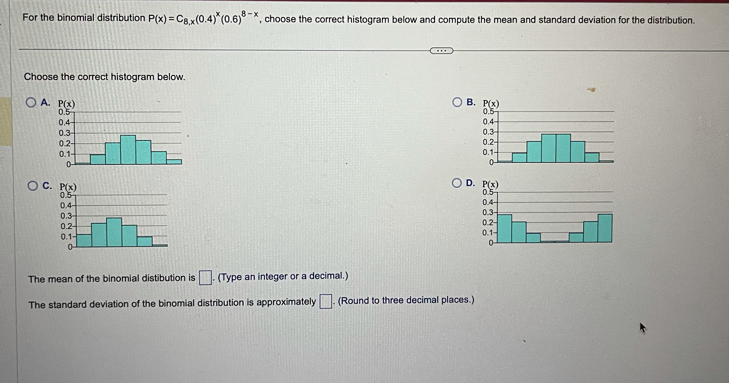 1- A fair die is rolled four times. What is the