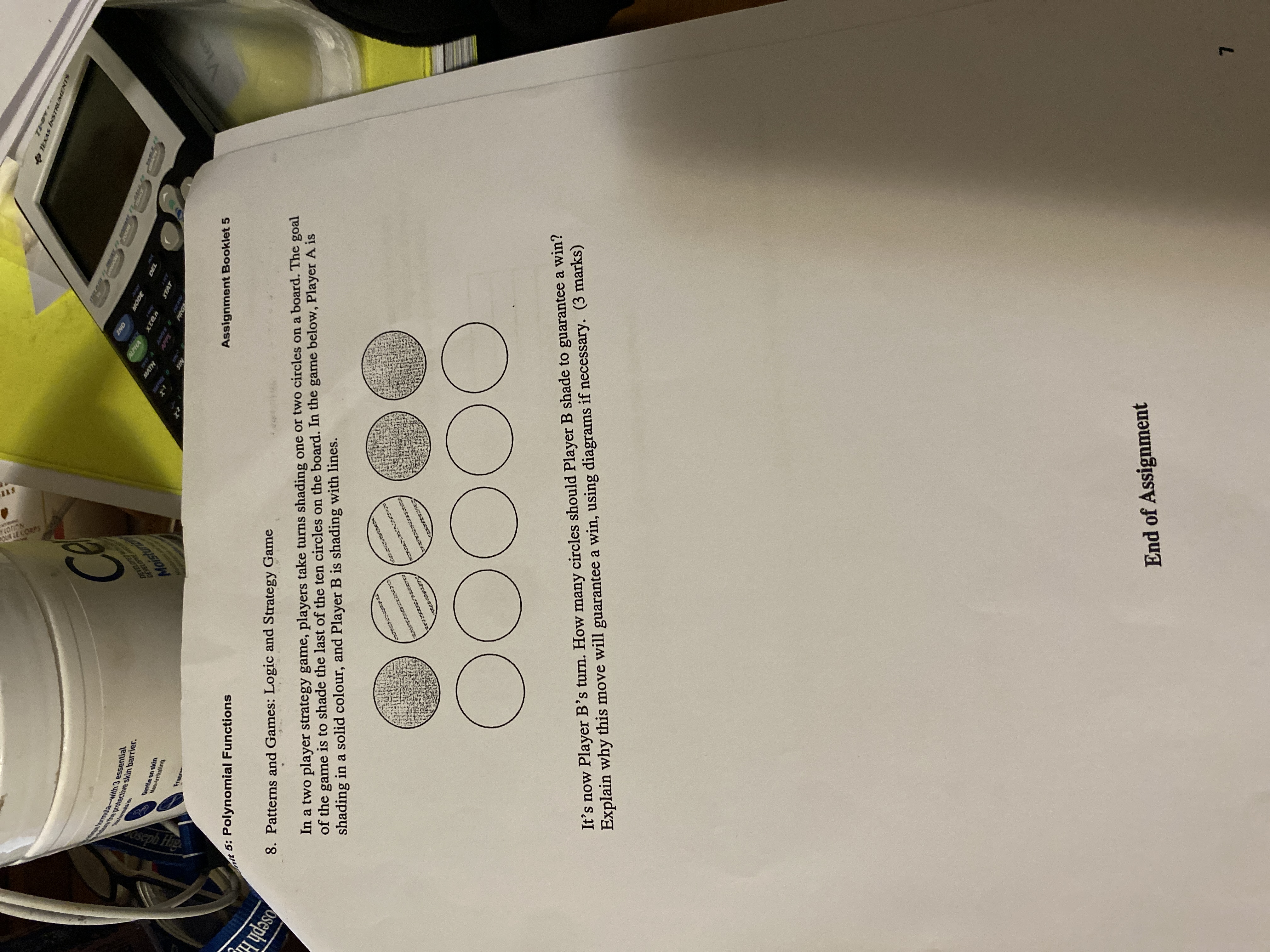 TheT . . TEXAS INSTRUMENTS amula-with 3 essential