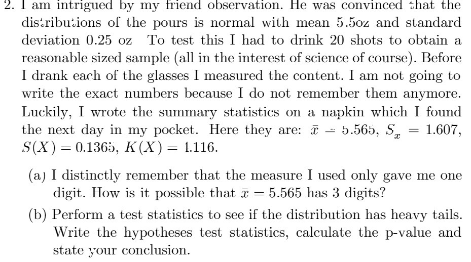 2. 1 am intrigued by my friend observation. He