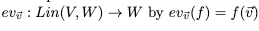 For each of the linear maps, describe the kernel
