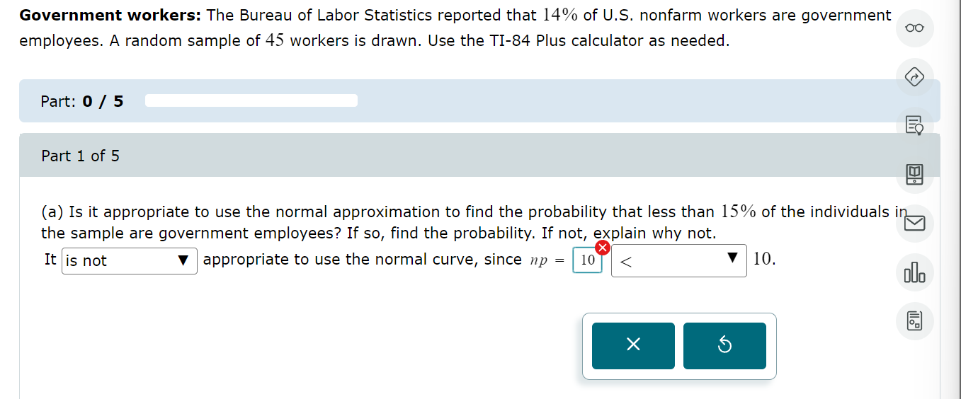 (a) Is it appropriate to use the normal