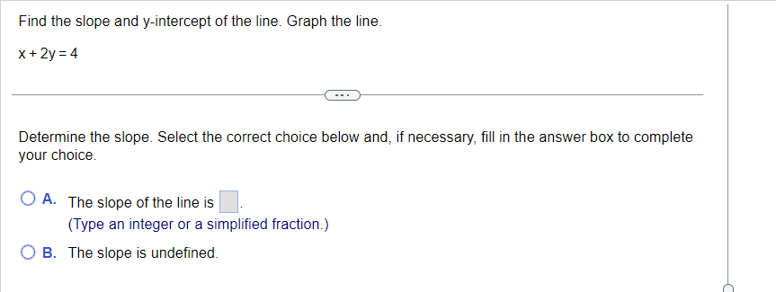 Find an equation for the line with the given