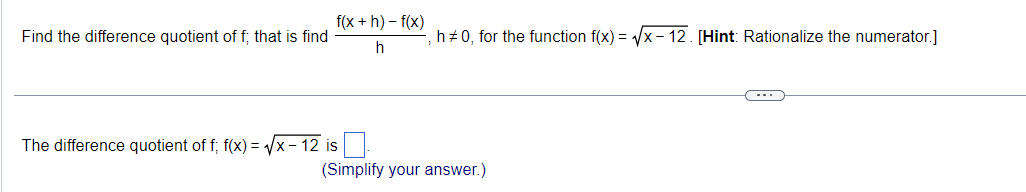Find an equation for the line with the given