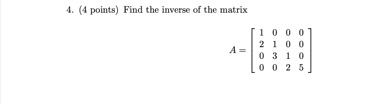 Answer the question in the image attached. 4. (4