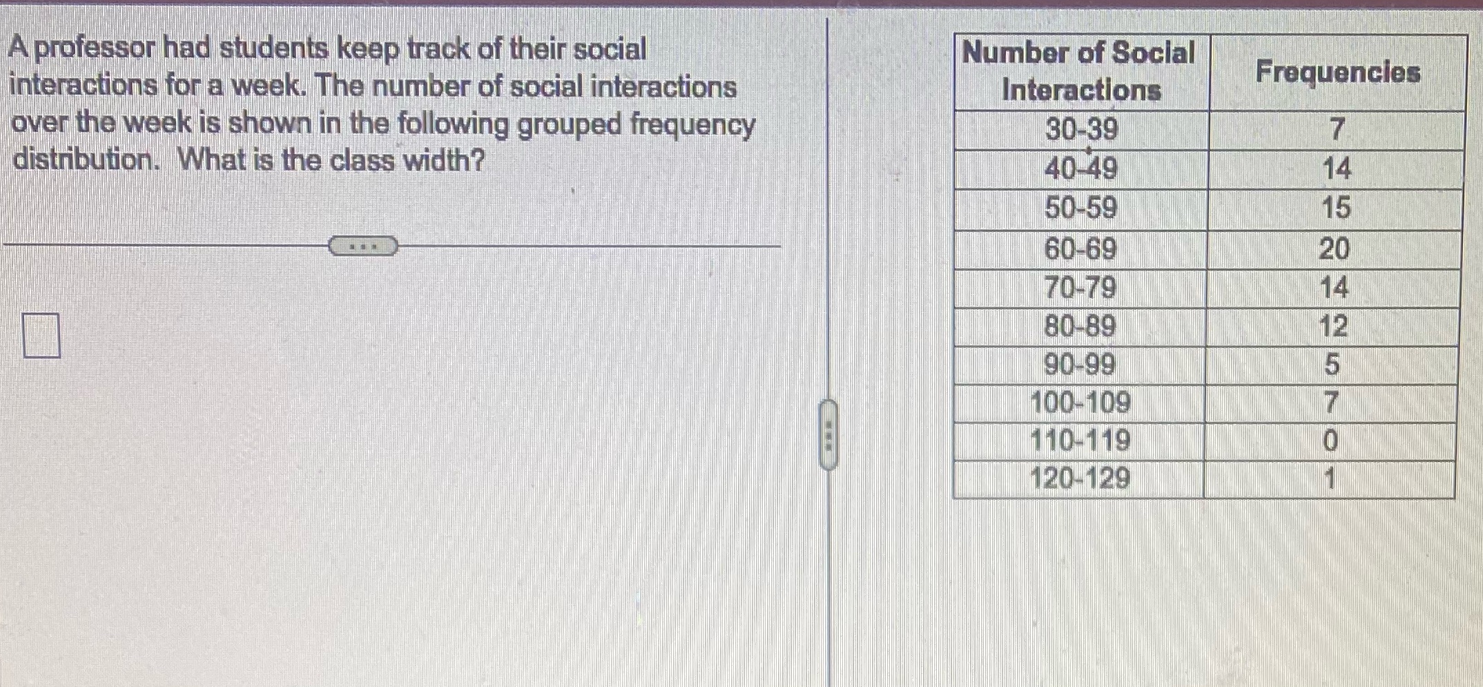 May I get help please A professor had students