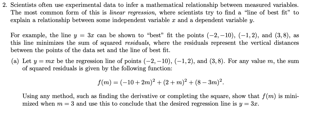 2. Scientists often use experimental data to