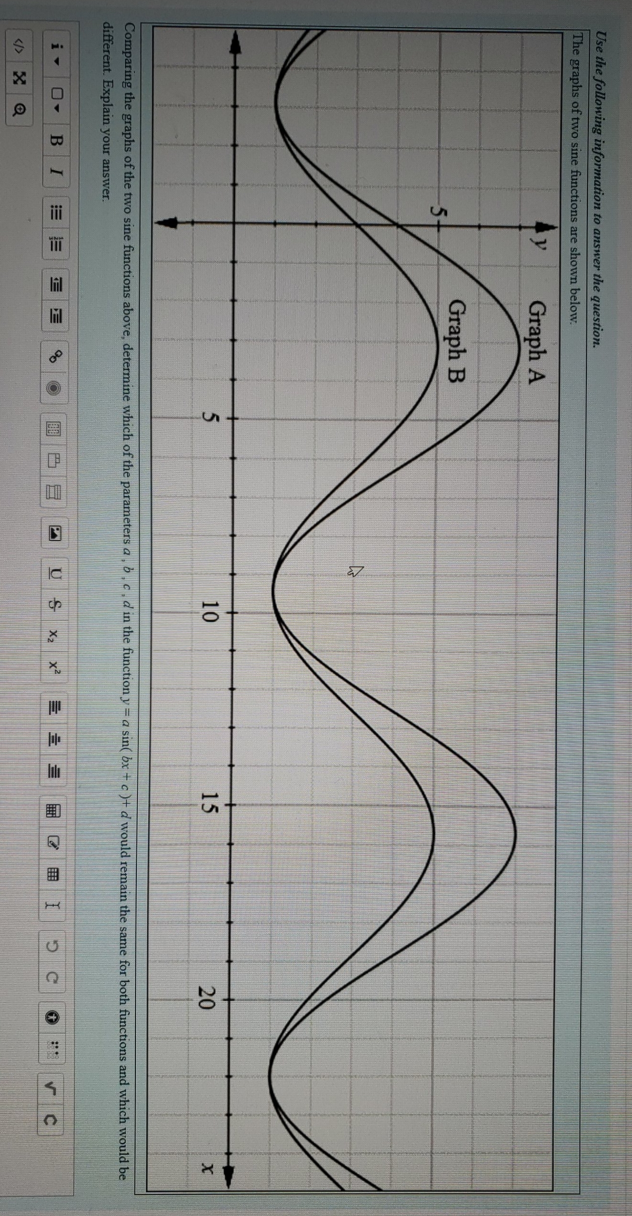 sinusoidal functions unit 8 math Use the
