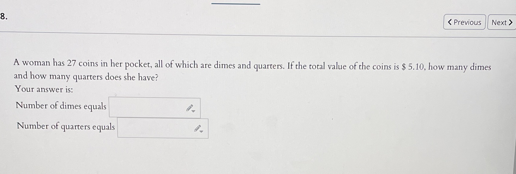 8. < Previous Next  style=