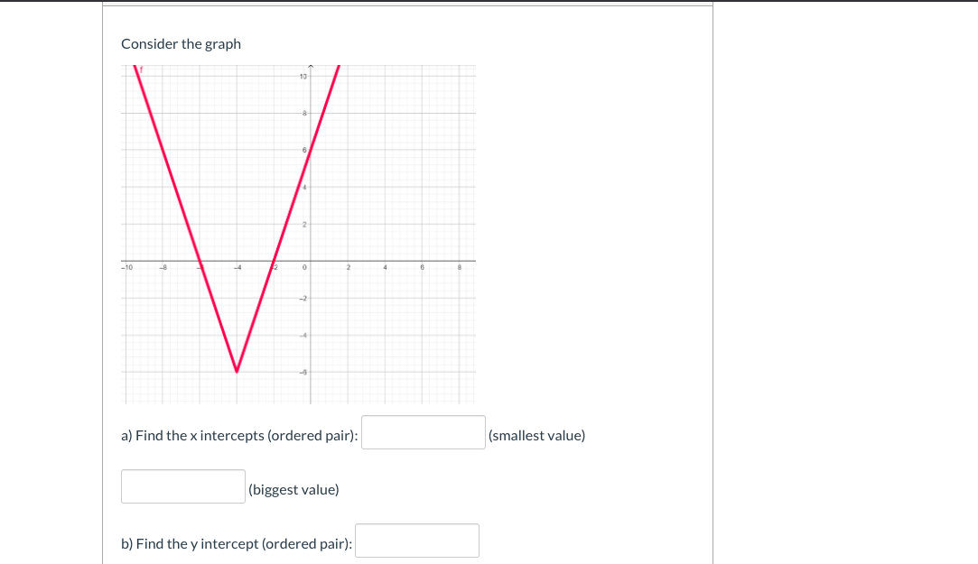 Below is my following question Consider the graph