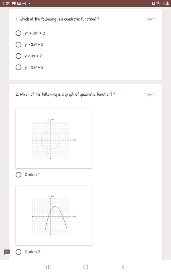 7:14 0 . 9. What is the vertex of the graph