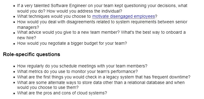 . If a very talented Software Engineer on your