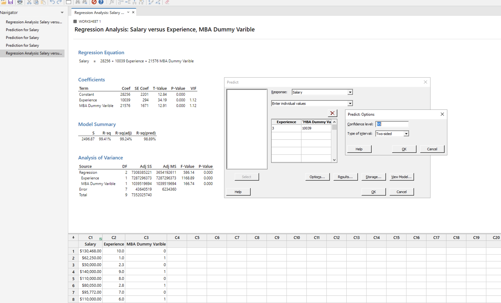 MUST USE MINITABSTATS PROGRAM FOR THIS Need help