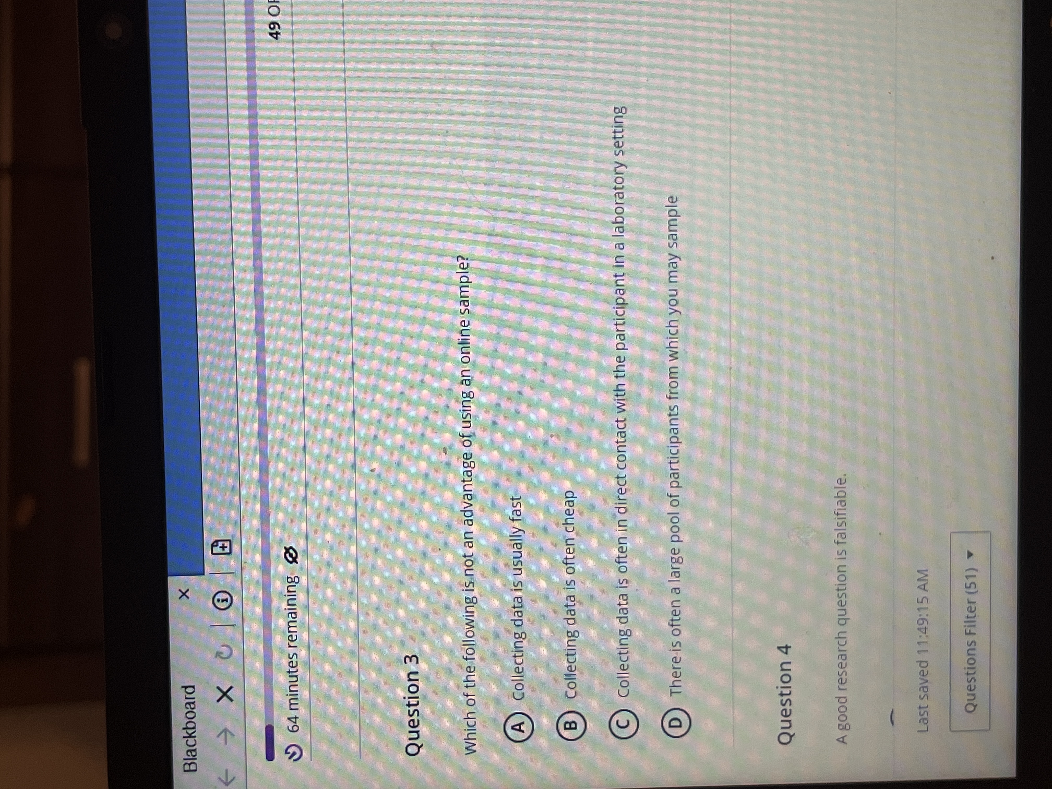 Blackboard X <  style=