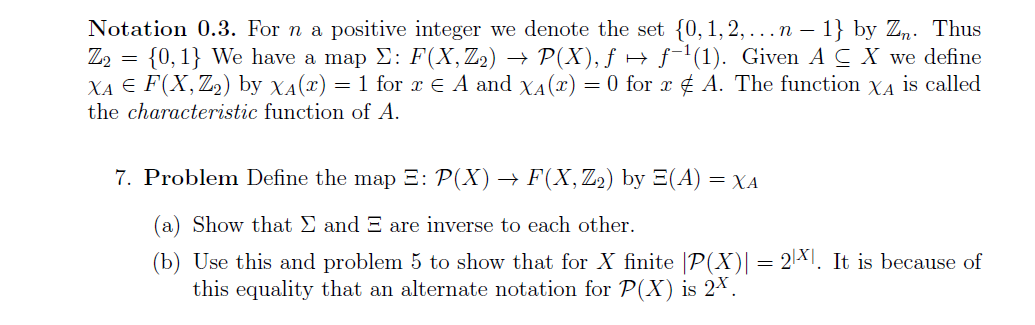 Notation 0.3. For n a positive integer we denote