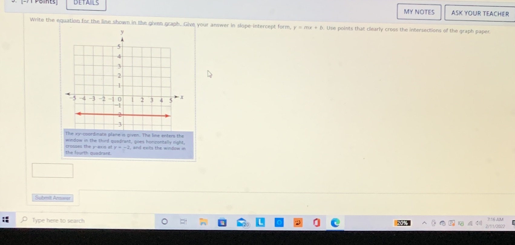 pints] DETAILS MY NOTES ASK YOUR TEACHER Write